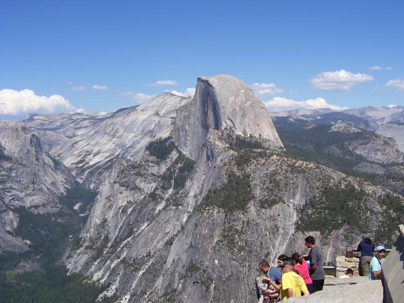 Half Dome from Glacier Point